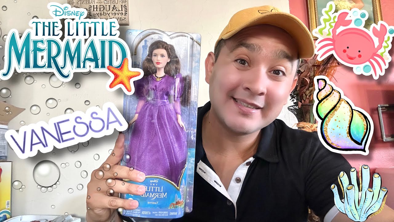 VANESSA THE LITTLE MERMAID LIVE ACTION MUÑECA EN ESPAÑOL