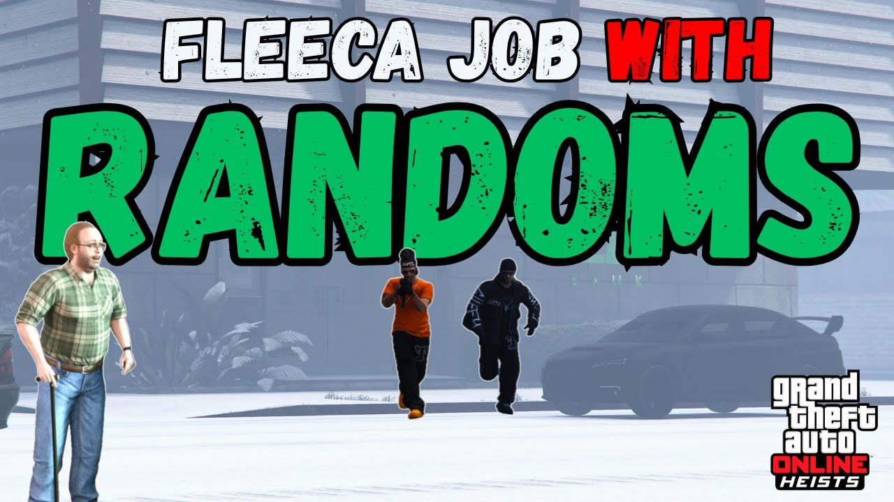 The Fleeca Job Heist with Low Levels | GTA Online