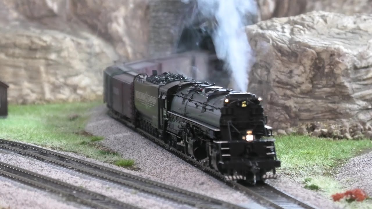 НОВЫЙ MTH HO 2-8-8-4 обзор Болдуина Йеллоустоуна