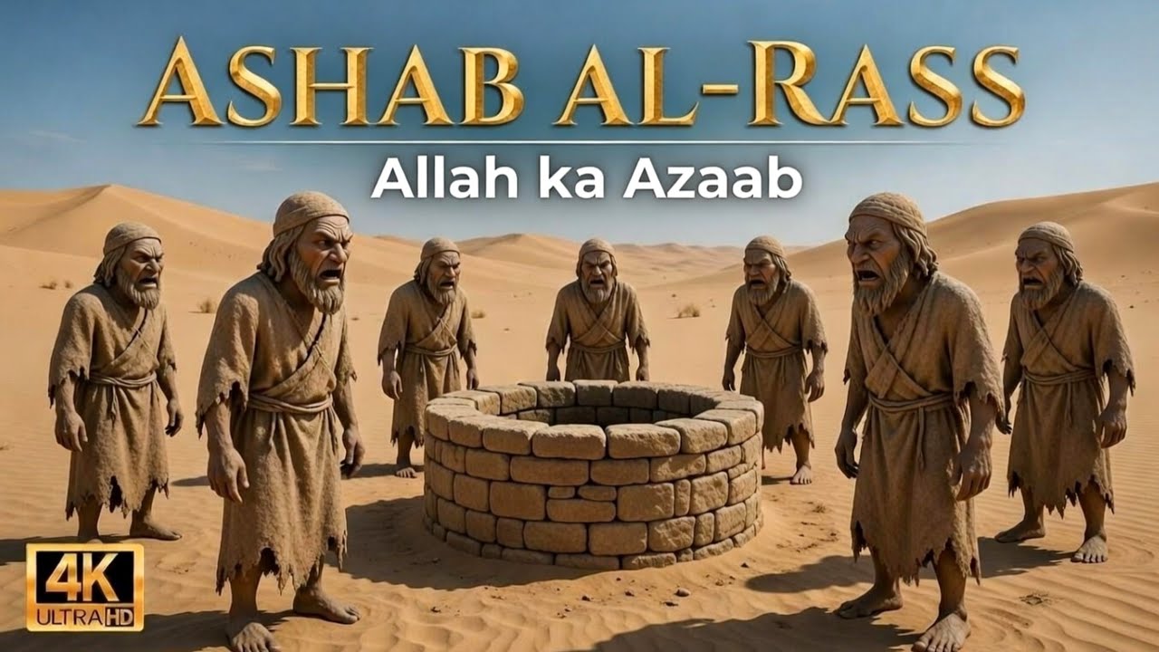 The End of Ashab-e-Rass | Hazrat Hanzala AS aur Kuway Walon ka Waqia | Quran Stories