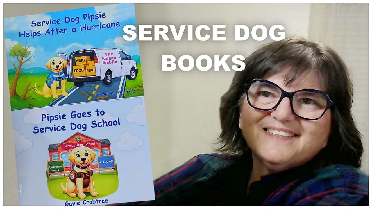 Service Dog Storytime | Reading My Pipsie Books