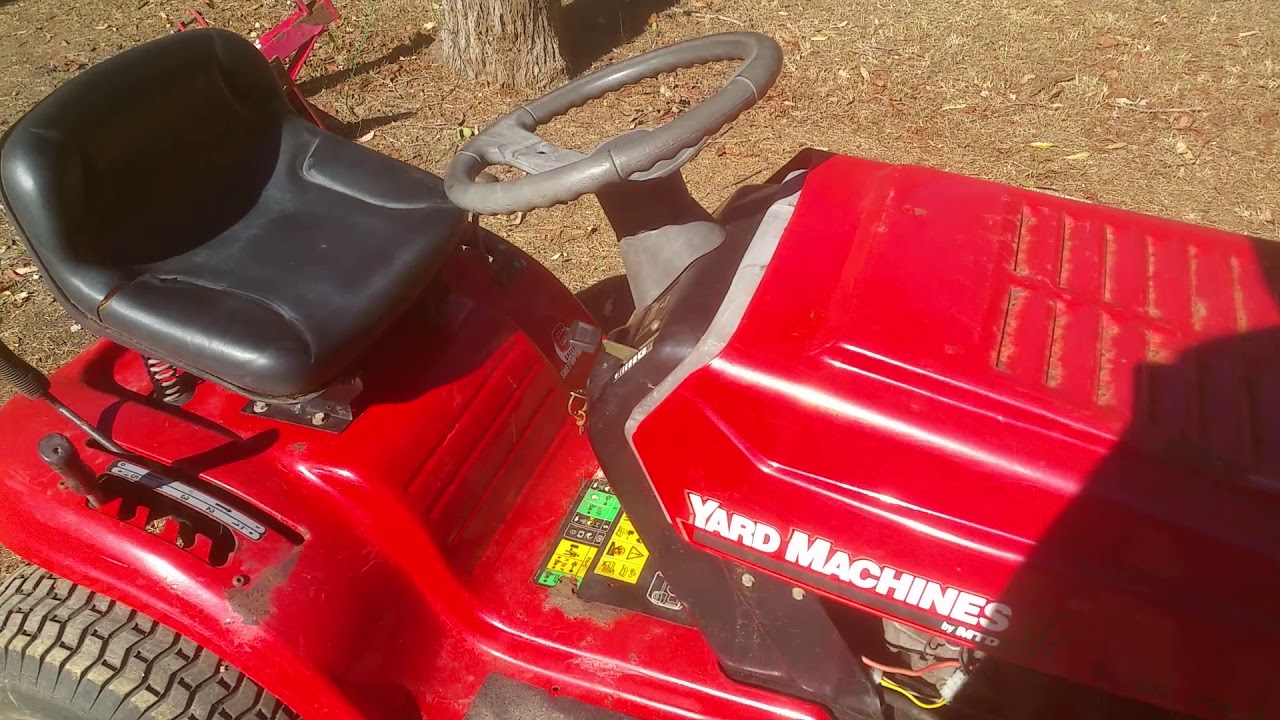 Mtd 638rl 15.5hp ride on mower