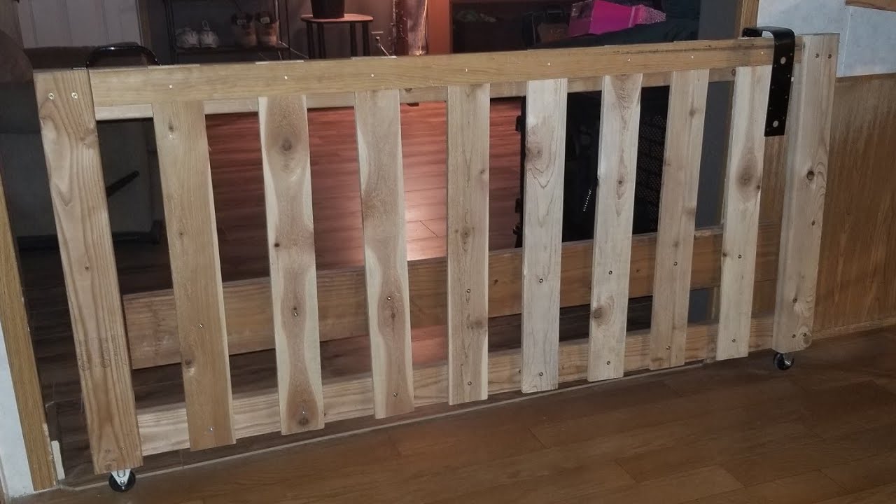 Make a Rolling baby gate
