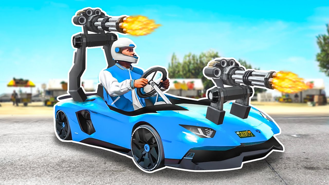 IL NUOVO GO KART LAMBORGHINI DA GUERRA SU GTA 5!