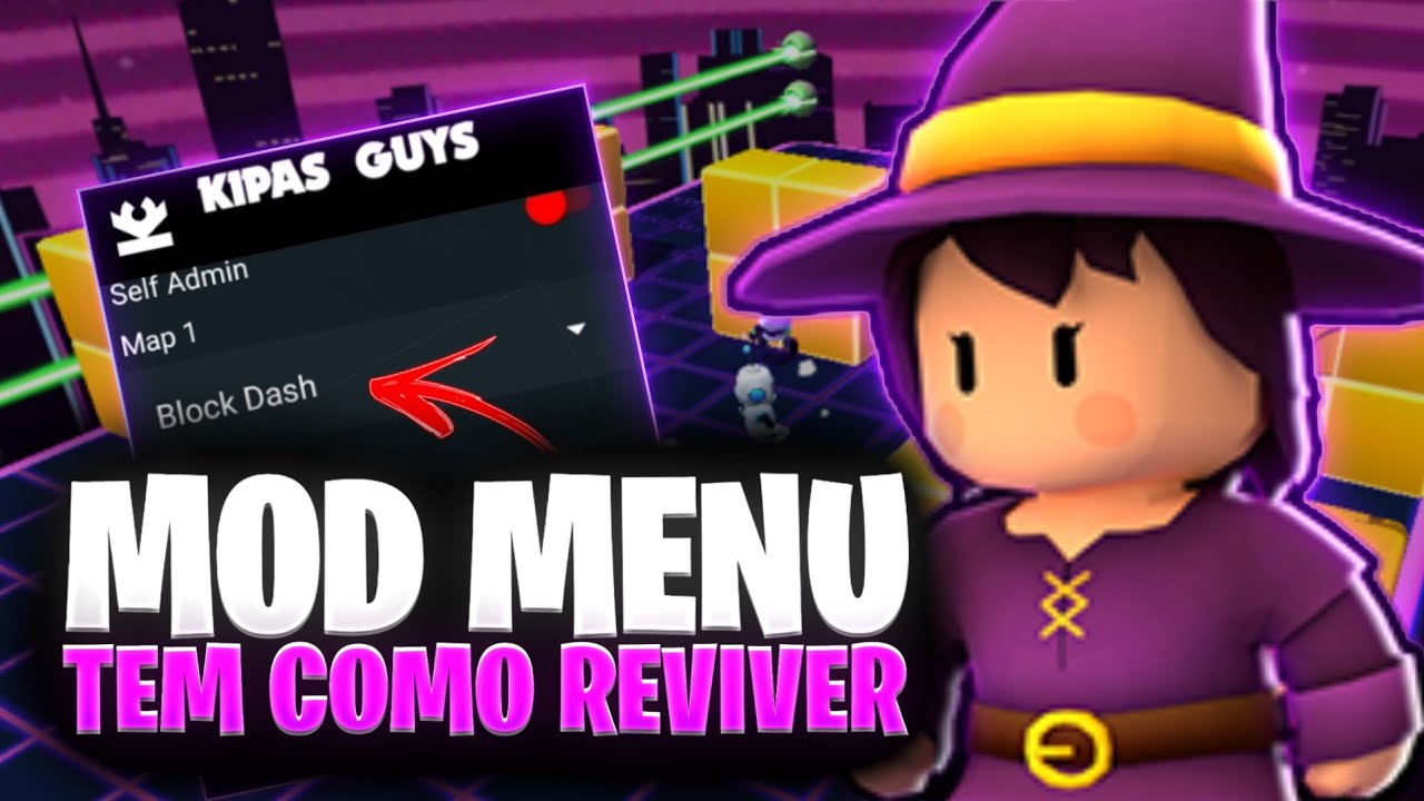 finalmente ✅ Stumble Guys v0.40 mod menu✅ Block Dash Infinito ✅ sem big✅ pegando na partida ✅