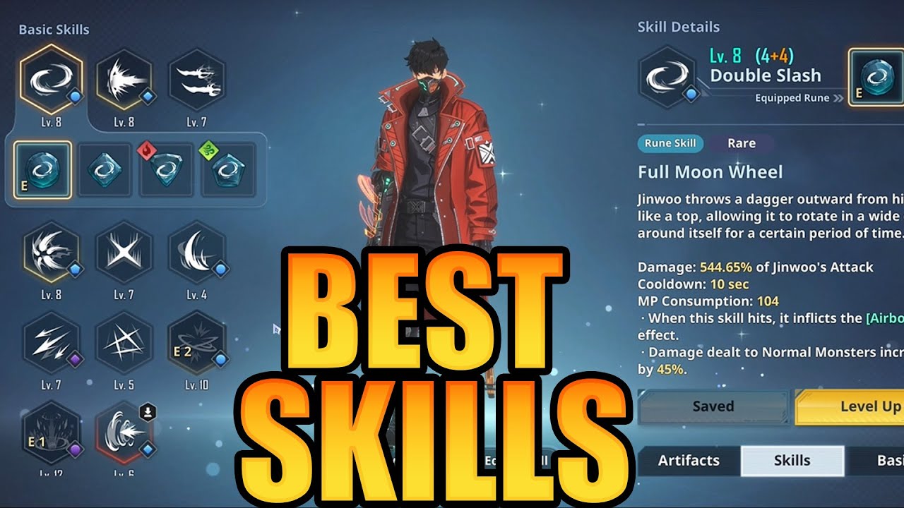 Solo Leveling: Arise - USE THESE SKILLS TO MAKE YOUR SUNG JINWOO STRONGER ( Best Skills)