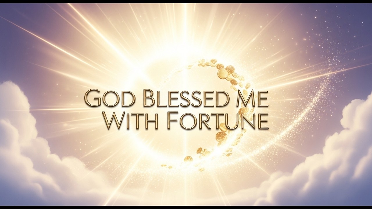 God Blessed Me With Fortune 💰 Powerful Morning Affirmation Song for Wealth
