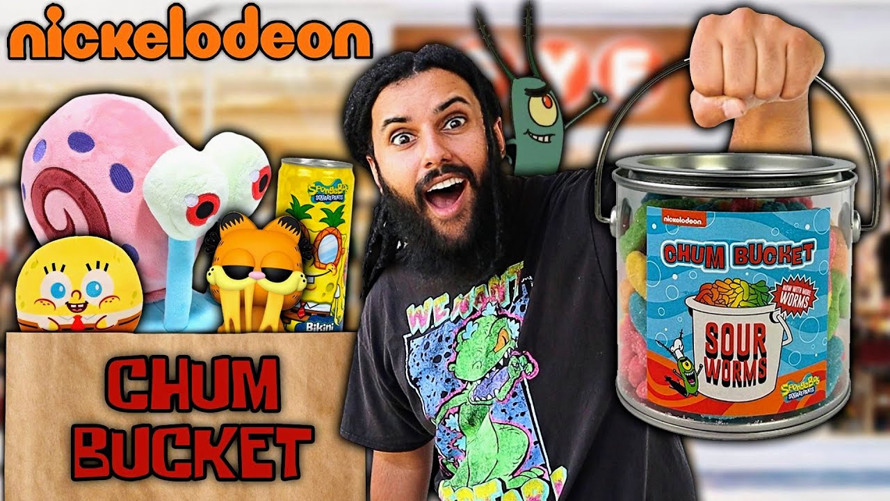 I Have Waited OVER 30 YEARS For Nickelodeon To Do This.. REAL LIFE A CHUM BUCKET!!! *SPONGEBOB HUNT*