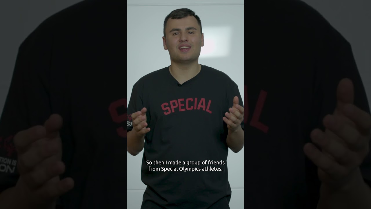 Special Olympics Malta athlete Gilmour Borg