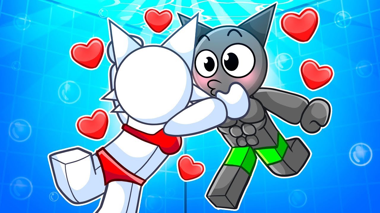 ¡Besé a la persona que me gustaba en una fiesta en la piscina solo para chicas en Roblox Snapchat!