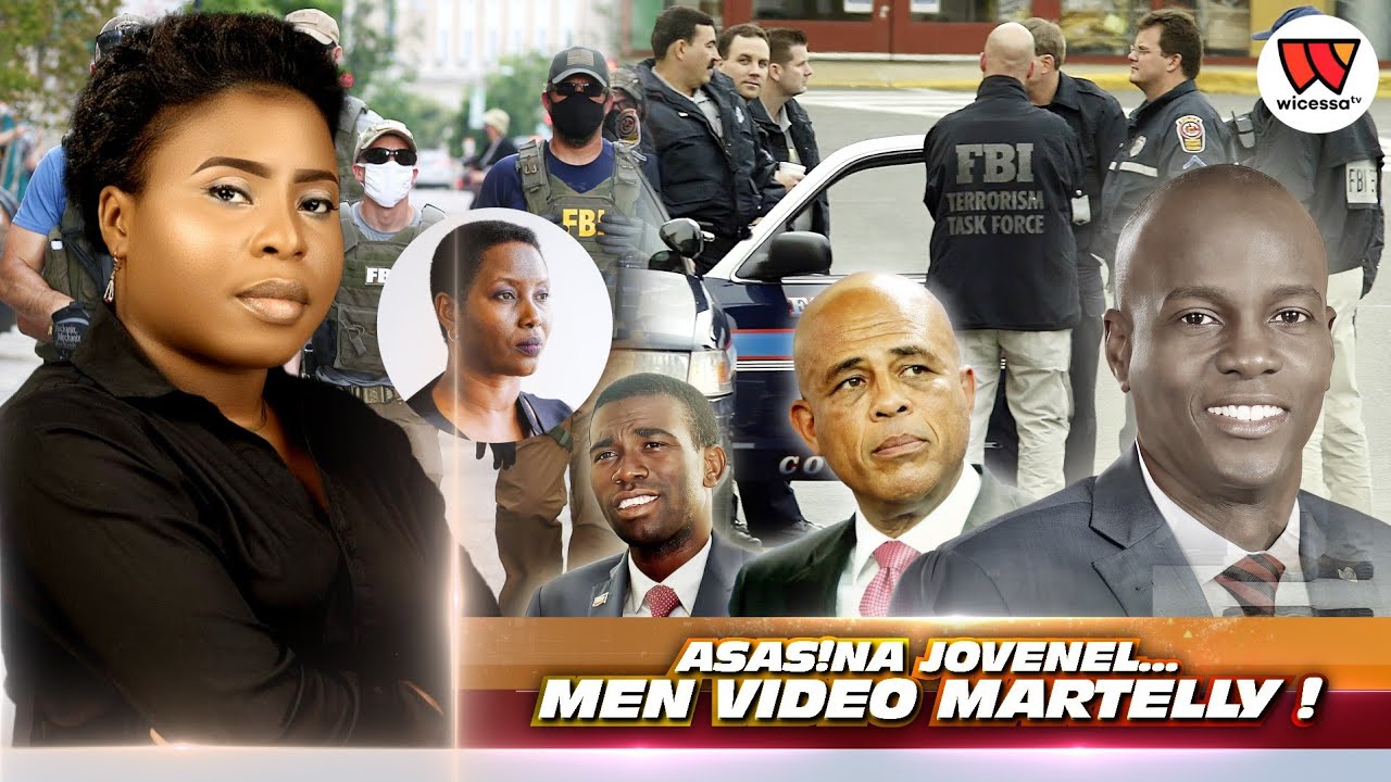 Sa fenk tonbe..Lajistis amerikèn frape..Asas!na Jovenel..men video a, Martelly pale men tout sa l di