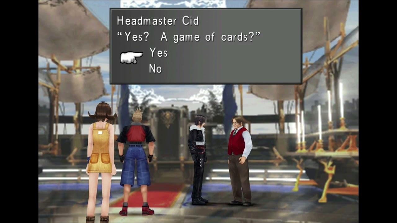 Final fantasy 8 Cid Kramer the likeable headmaster (lore video)