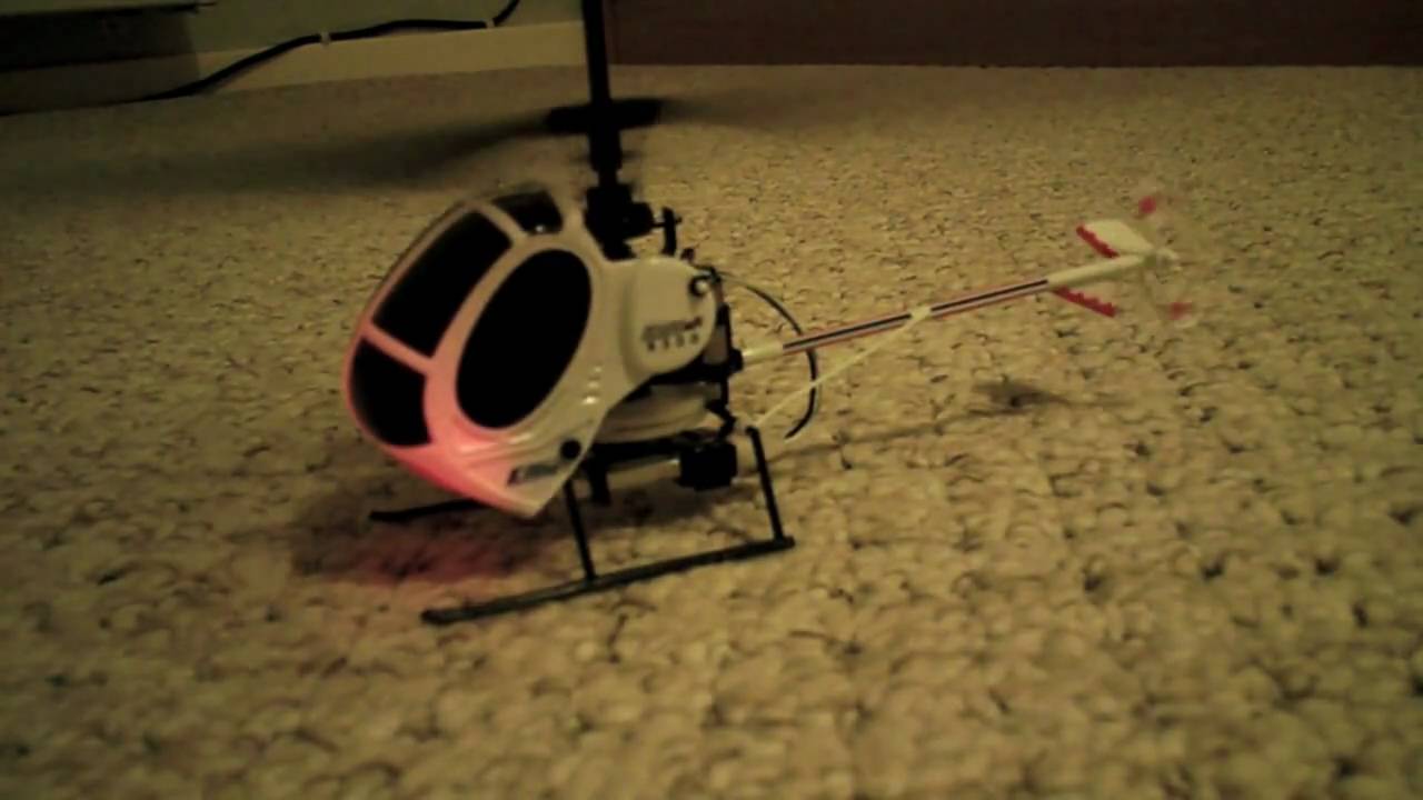 First flight of the Blade MCX Micro Helicopter