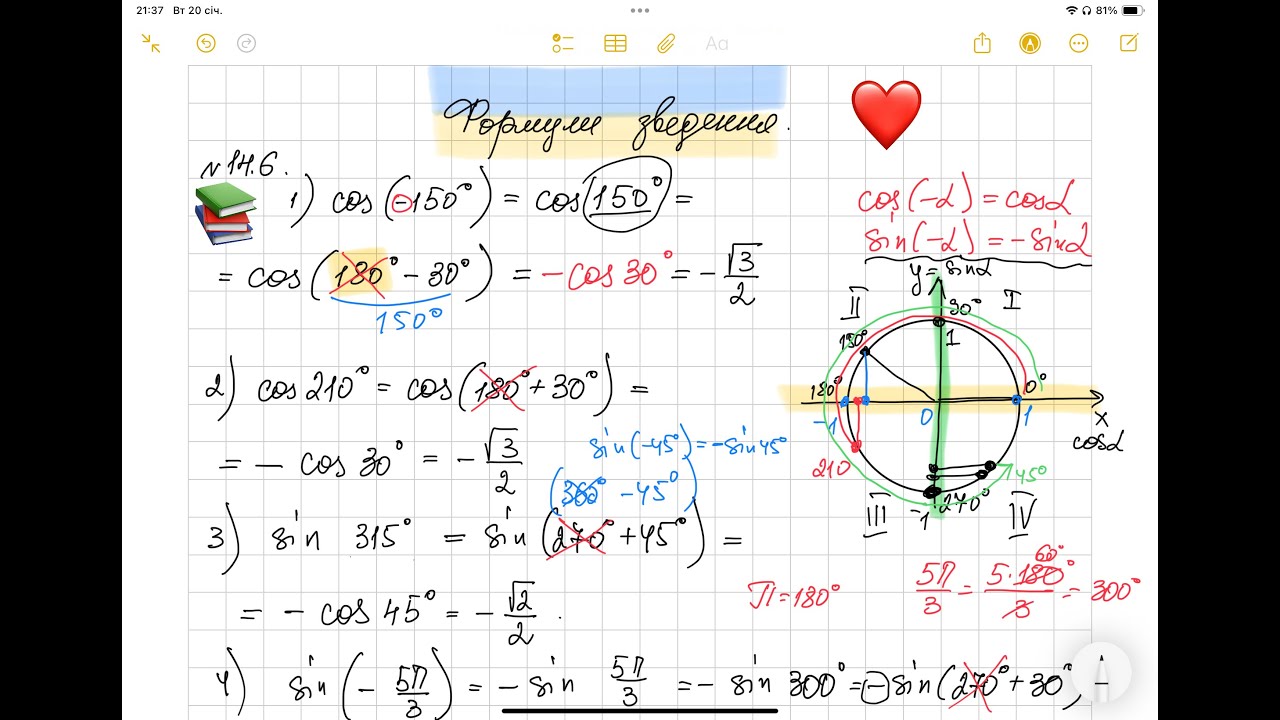 Формули зведення. № 14.6 Мерзляк Математика 10 клас