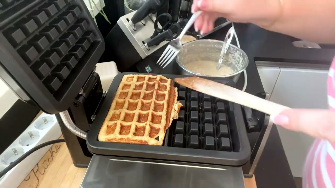 Haferflocken-Waffeln