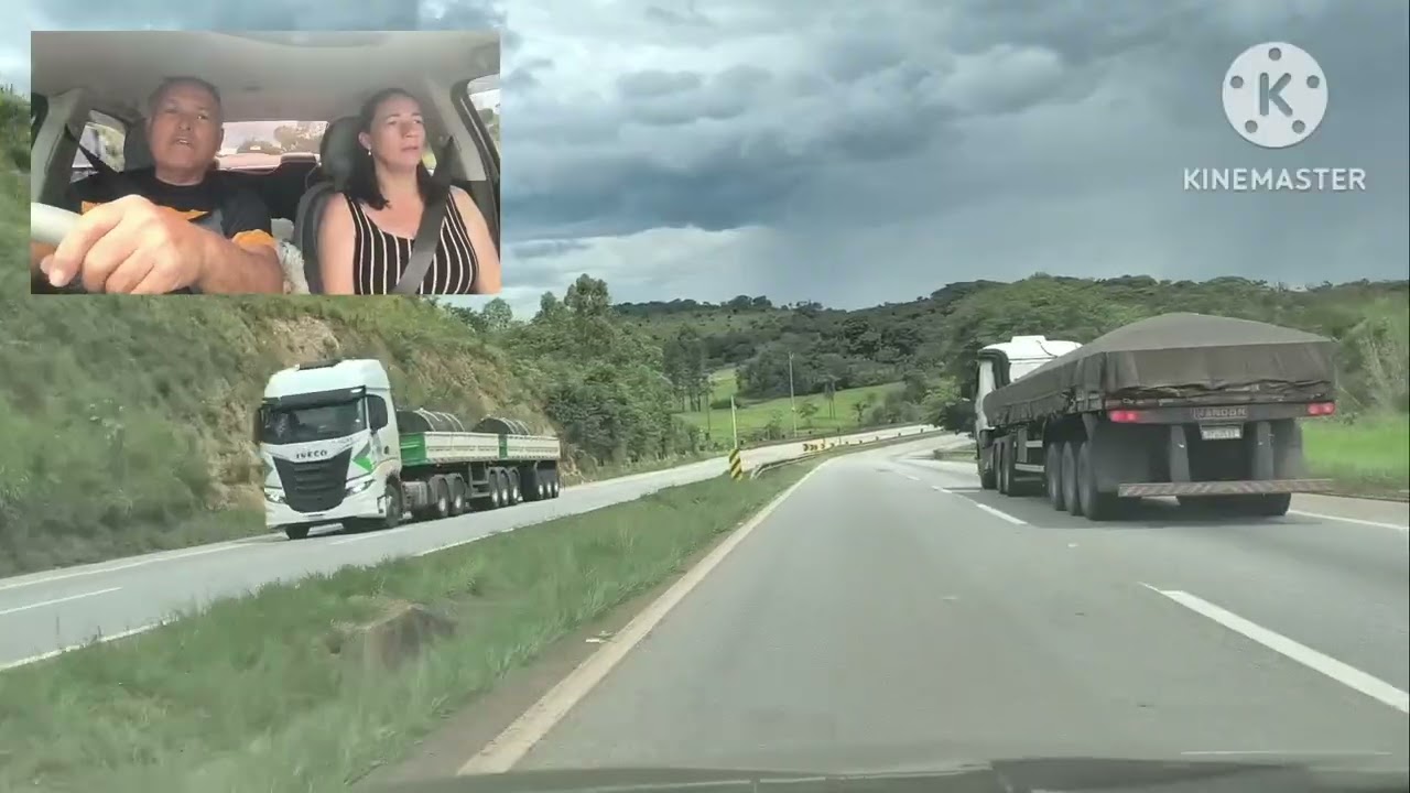 Última etapa da viagem BR 381 obrigada a todos por nus acompanhar 