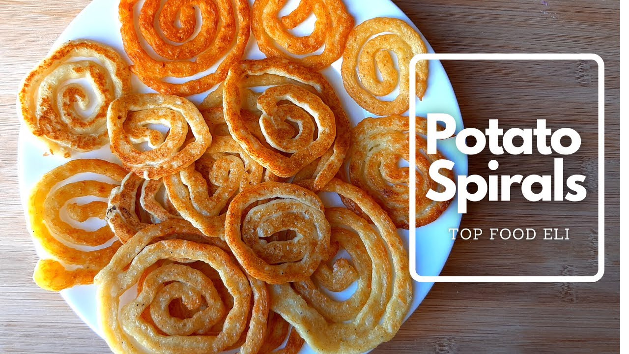 Как сделать картофельные спирали в домашних условиях | Top Food Эли