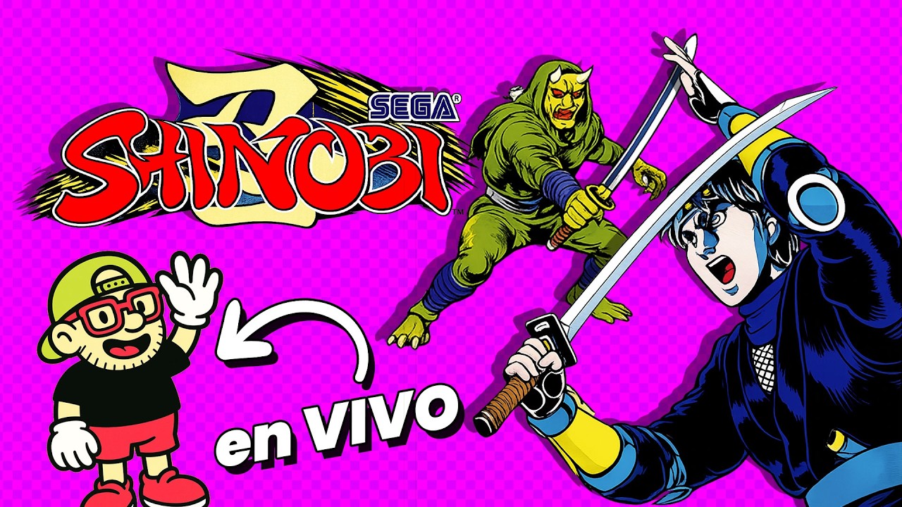 🥷 SHINOBI ARCADE 1987 | Ninja Clásico de Maquinitas 🕹️🔥 | elrafias