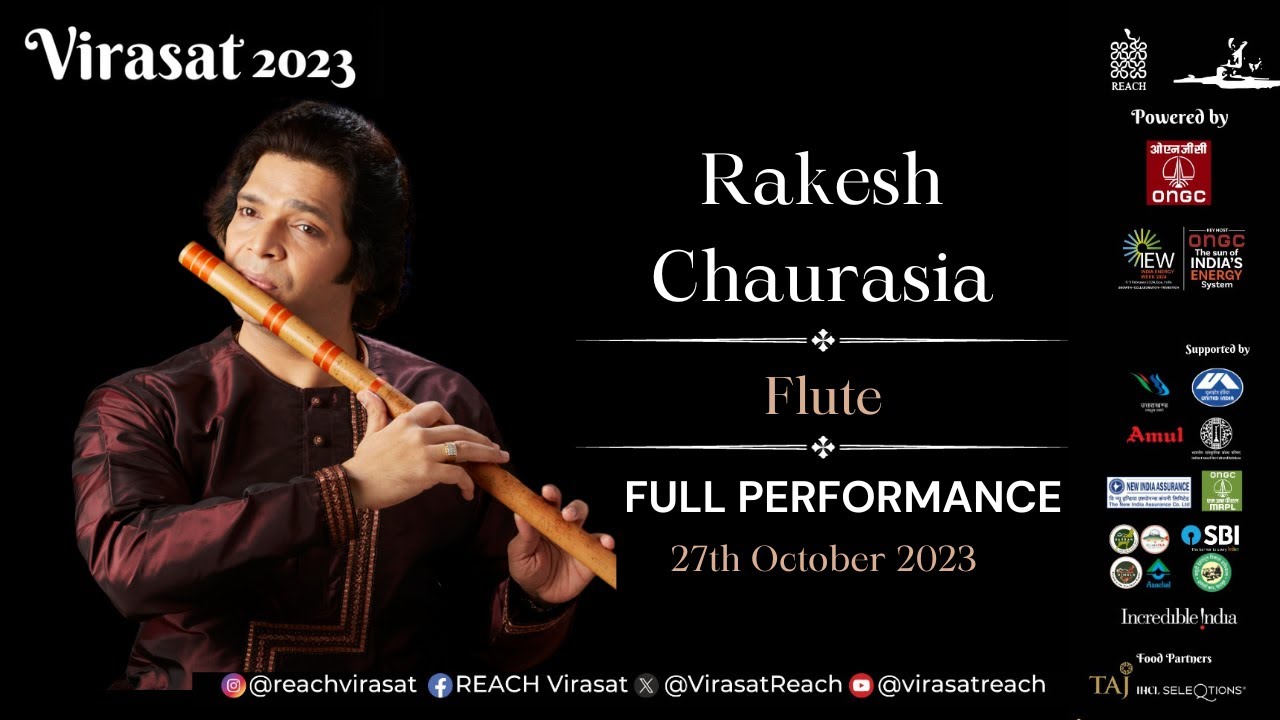 Raag Bhairavi | Rakesh Chaurasia ji | Virasat 2023 | #virasat #dehradun #uttarakhandtourism