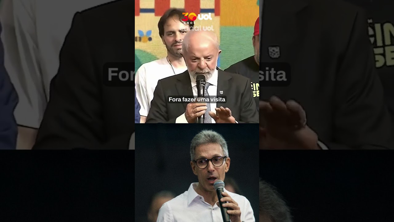 Lula critica Zema por n&atilde;o enviar projeto para receber verba federal: 'R$ 3,5 bilh&otilde;es para MG'