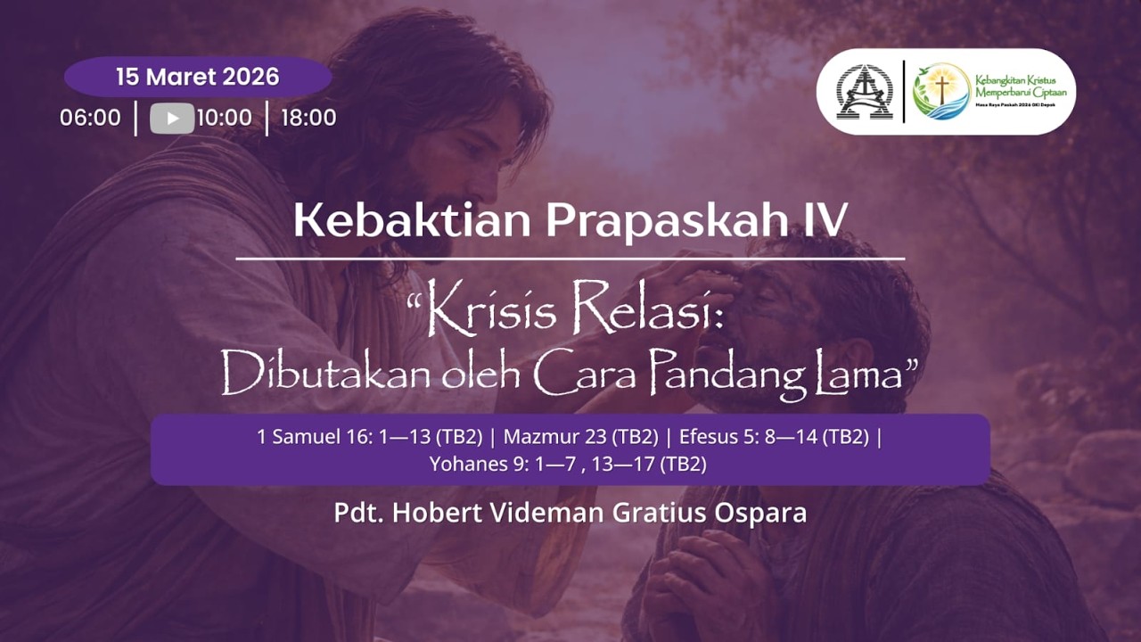 KEBAKTIAN MINGGU - GKI Depok - 15 Maret 2026