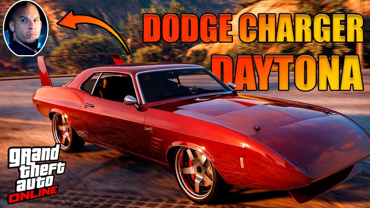 COMO FAZER O DODGE CHARGER DAYTONA DO TORETTO NO GTA ONLINE (VELOZES E FURIOSOS 6)