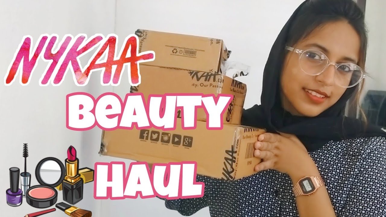 എന്റെ ആദ്യത്തെ NYKAA Haul /Nykaa beauty haul / pink friday sale /Makeup haul