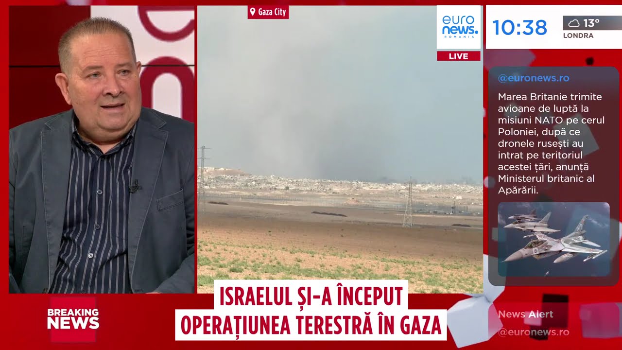 Israel a început operațiunea terestră în Gaza. Ministrul israelian al Apărării: „Gaza arde”