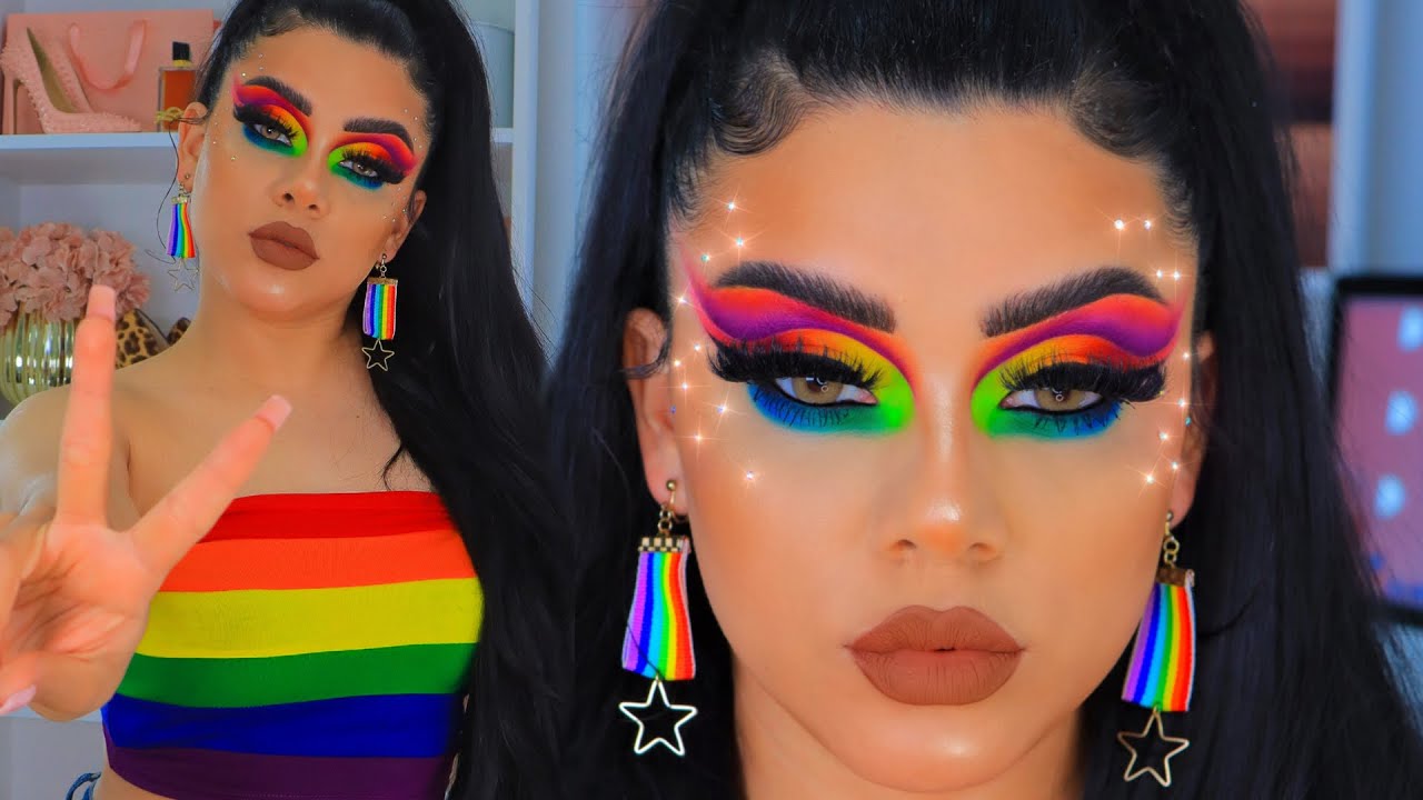 PRIDE MAKEUP🏳️‍🌈 Maquillaje inspirado en la comunidad LGBTQ+