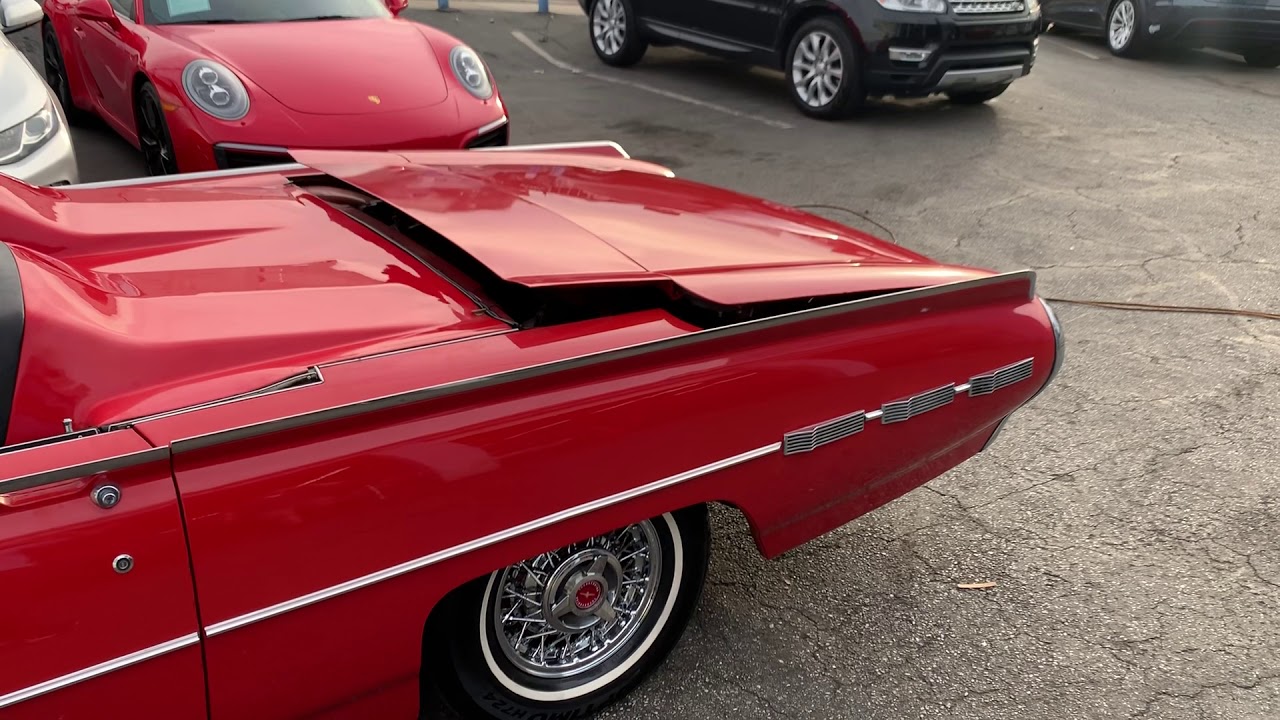 1962 Thunderbird Top Operation