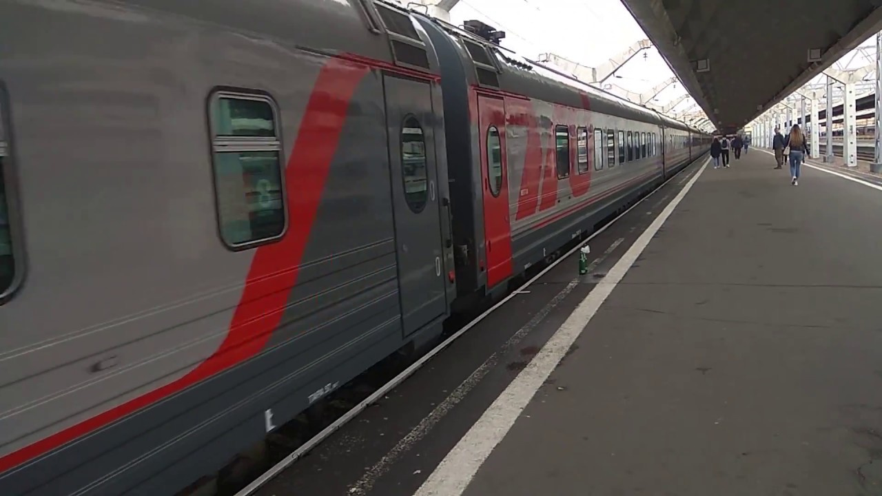 Санкт - Петербург - Самара. Отправление. Московский вокзал