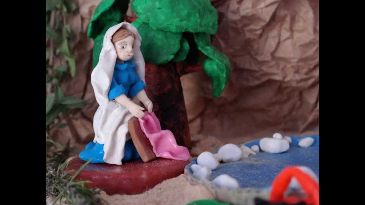PORTAL DE BELÉN DE PLASTILINA