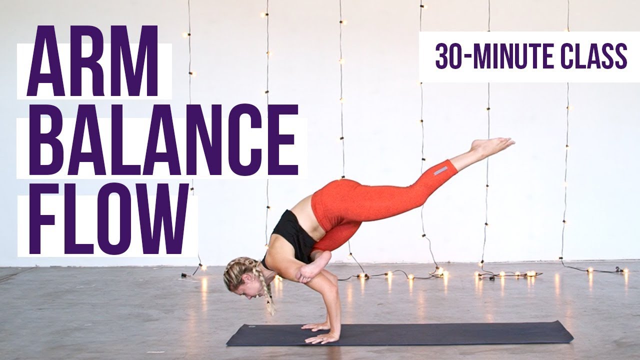 30-Minute Vinyasa Yoga Flow with Arm Balances