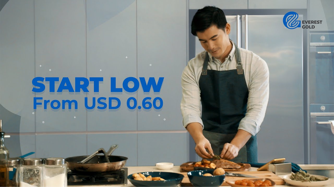 Everest Gold | Start Low From USD 0.60