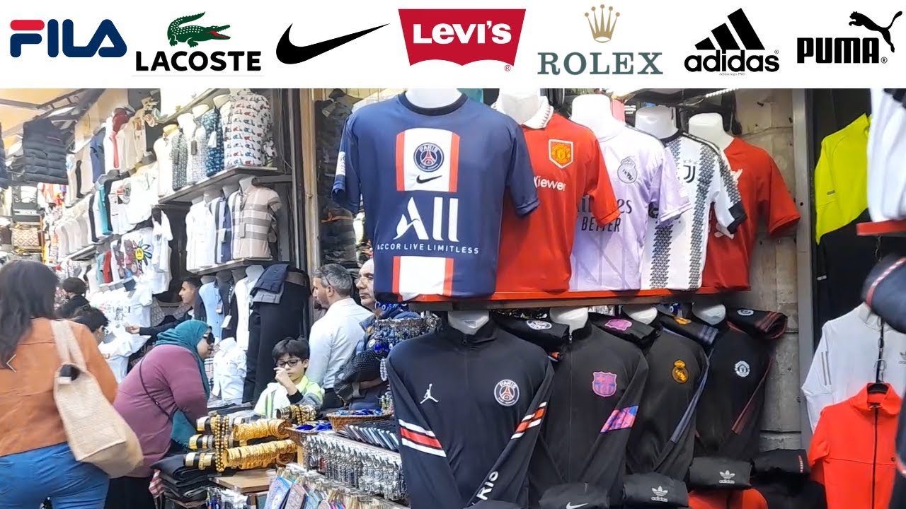 Shopping à Istanbul, marché de la contrefaçon de grandes marques