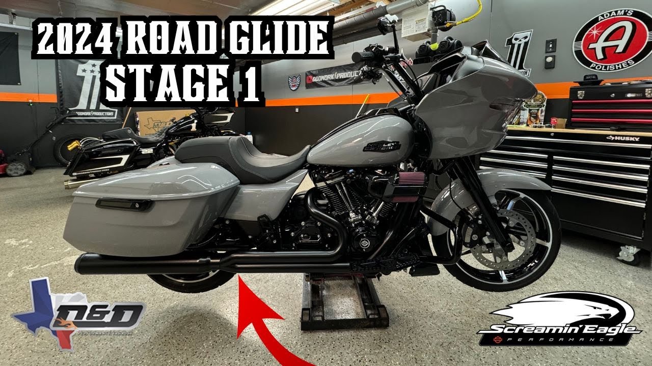 D&D BILLET CAT EXHAUST INSTALLED ON MY 2024 HARLEY DAVIDSON ROAD GLIDE! *IT'S LOUD*