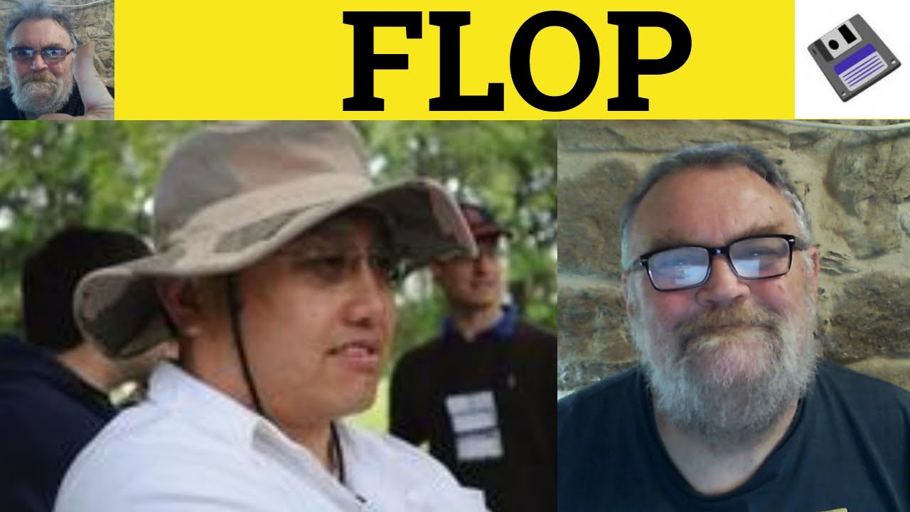 🔵 Flop Meaning - Floppy Defined - Flop Examples -Essential GRE Vocabulary - Flop