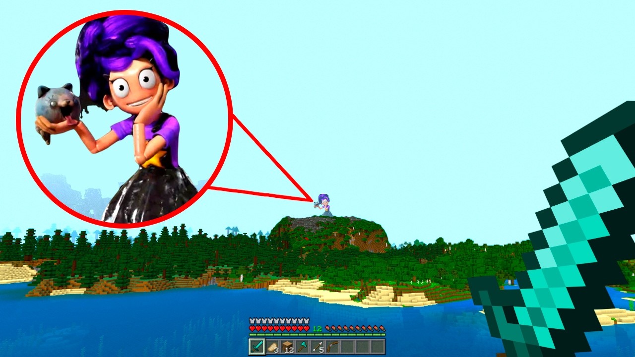 I Found NEW Lily Lovebraids in Minecraft PE (Poppy Playtime Chapter 5)