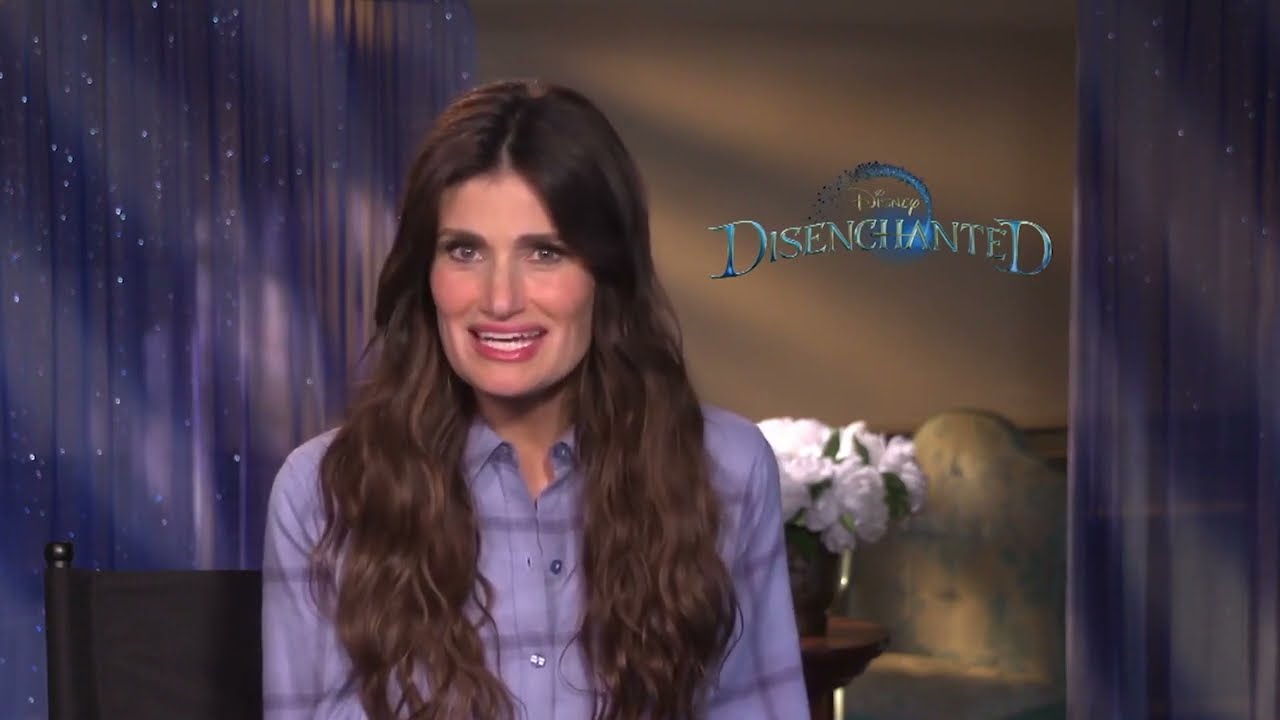 Idina Menzel Talks To QVC+ About 'Disenchanted'