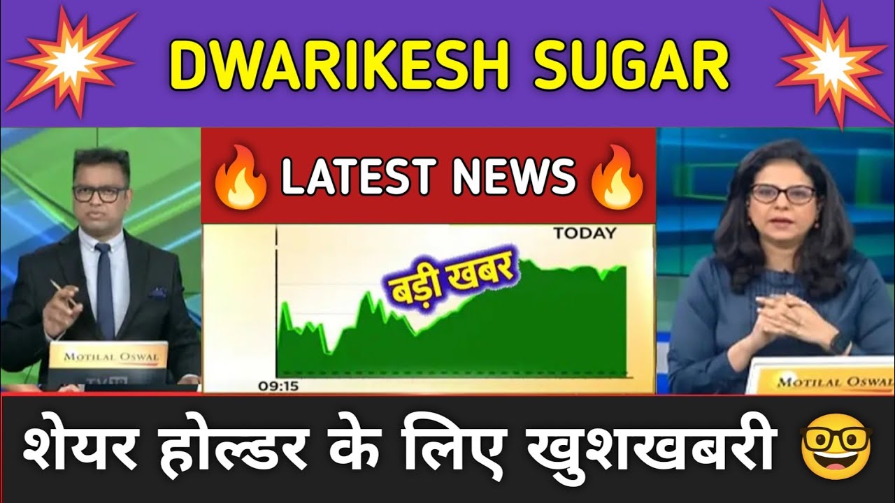 Dwarikesh Sugar Share News Today ⚫ Dwarikesh Sugar Share Latest News ⚫ Share Market