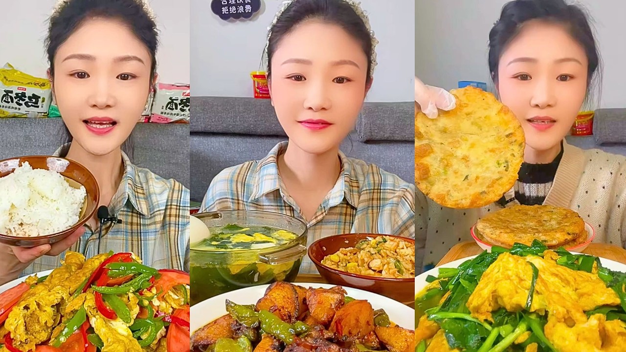 1 Hour ASMR Mukbang | Satisfying Eating Sounds for Sleep, Relaxation & Study #1158