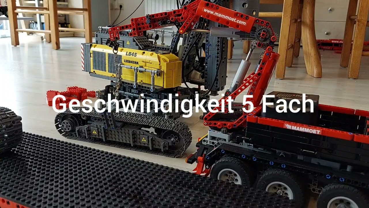 Liebherr LB45 als Lego Technic Moc by Chicken
