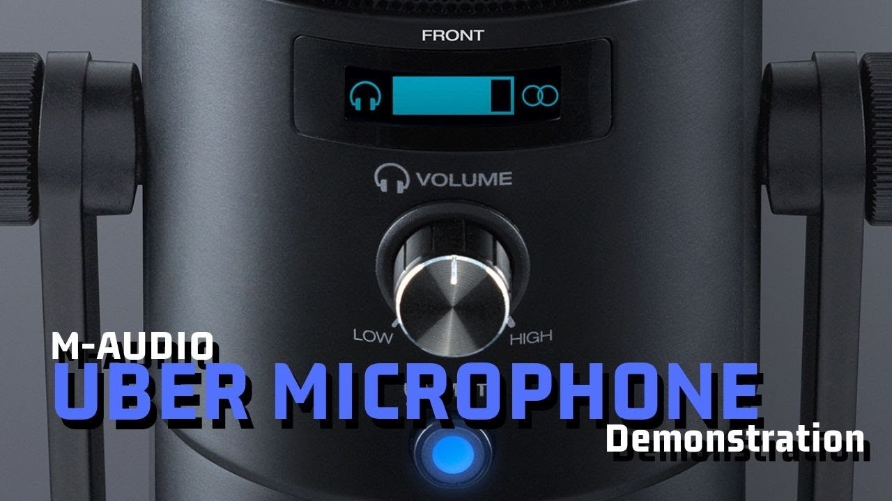 LET'S TEST IT #4:  M-Audio Uber Mic (recording interface)