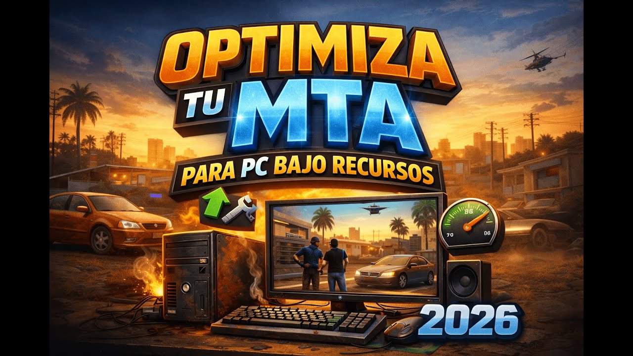 💻 Optimiza tu MTA para PC de Bajos Recursos 🔥