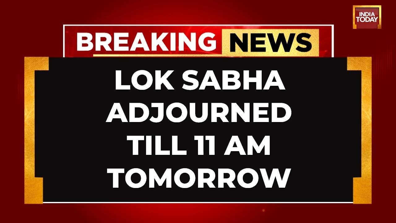 Parliament Showdown: Lok Sabha Adjourned As Opposition Disrupts PM Modi's Scheduled Speech