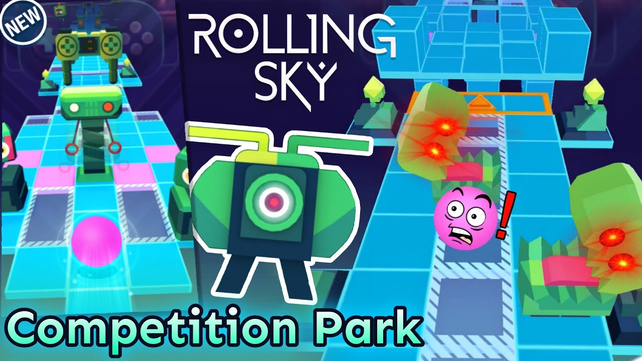 [New NIGHTMARE Level 🎮] Rolling Sky - Competition Park