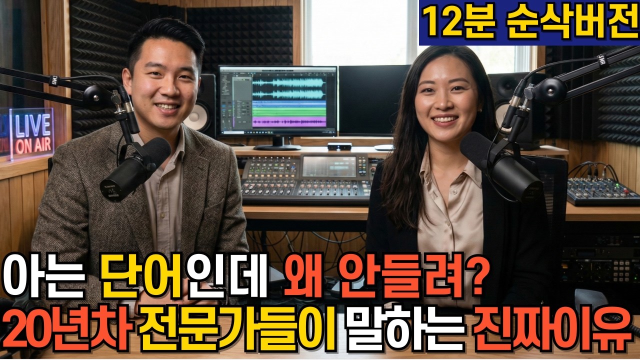 아는 단어인데 왜 안 들려? | can/can’t “1초 구분” (왕초보 리스닝 12분 순삭)