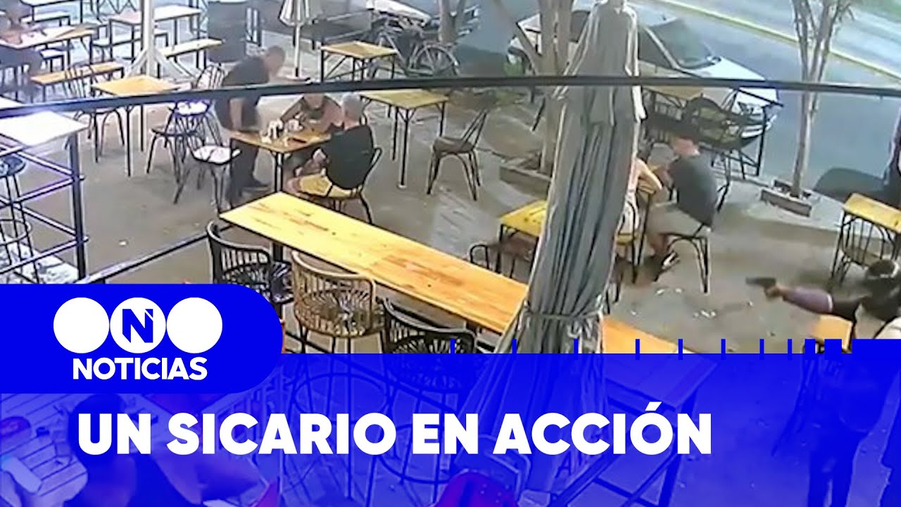 Un SICARIO ATAC&Oacute; a CLIENTES de un BAR de ROSARIO - Telefe Noticias