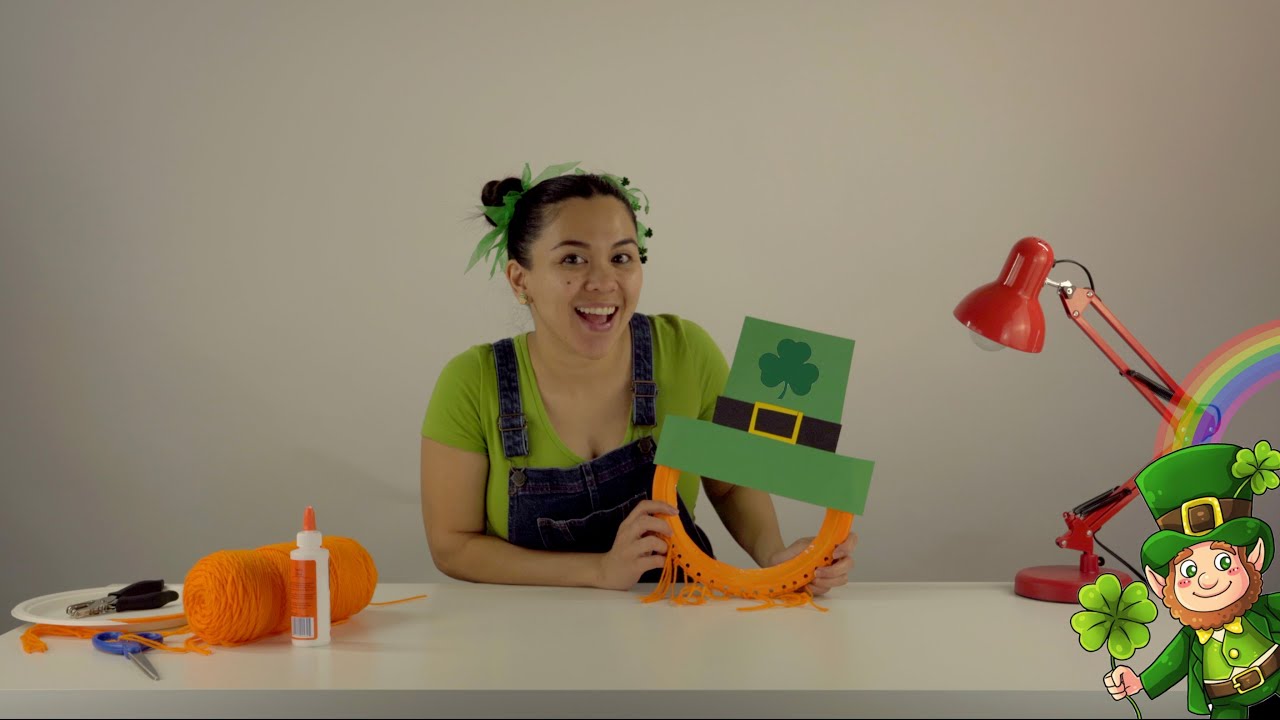 Saint Patrick&rsquo;s Day Festivities | Pot O&rsquo; Gold, Reading STORYTIME, Leprechaun Mask, Green Socks Dye