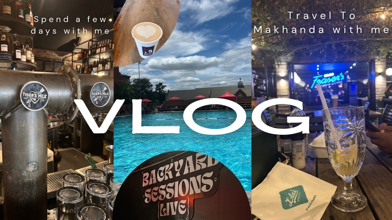 #vlog | First Thursdays | Picnic | Travel to Makhanda | WaterPolo 